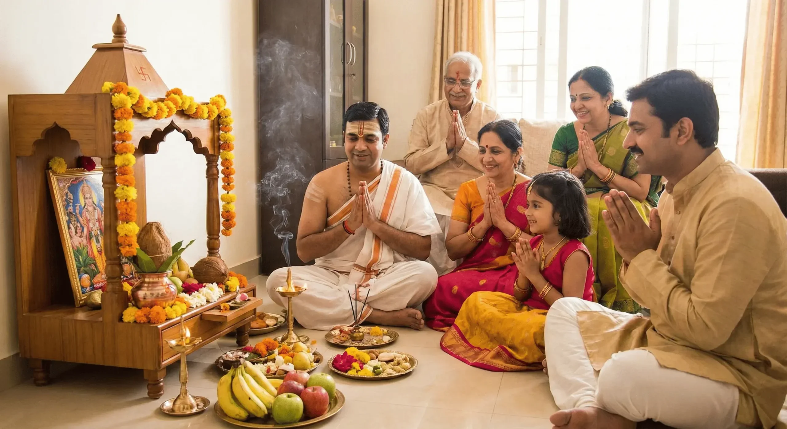 How to Perform Satyanarayan Puja at Home